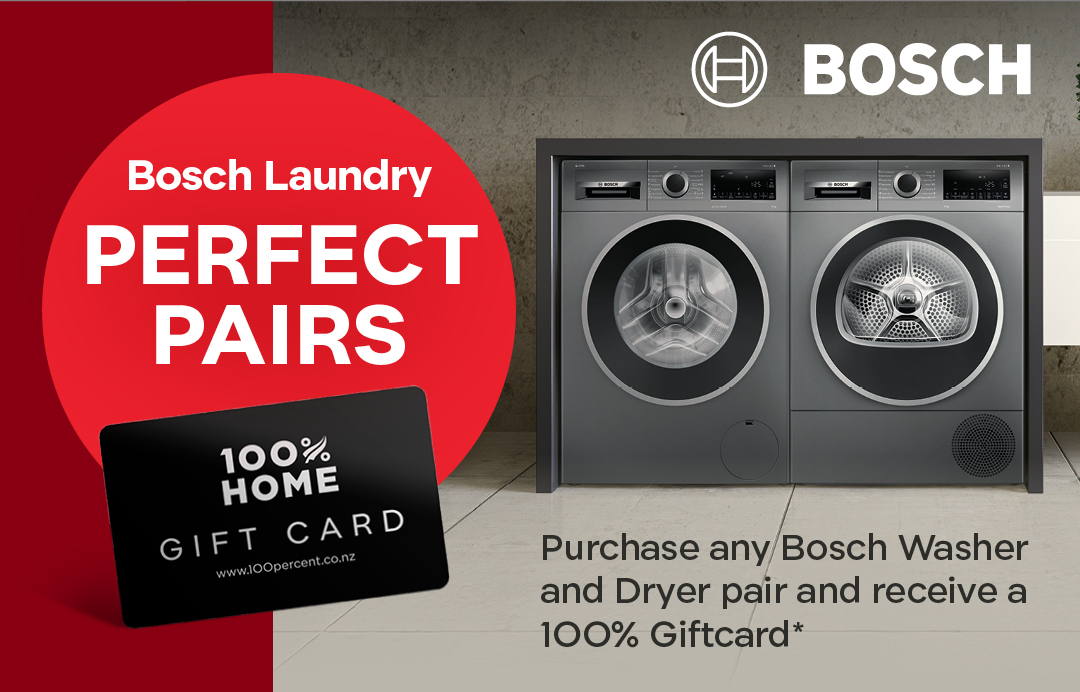 Bosch Laundry Pairs 100pc Gift Card Dec 2024