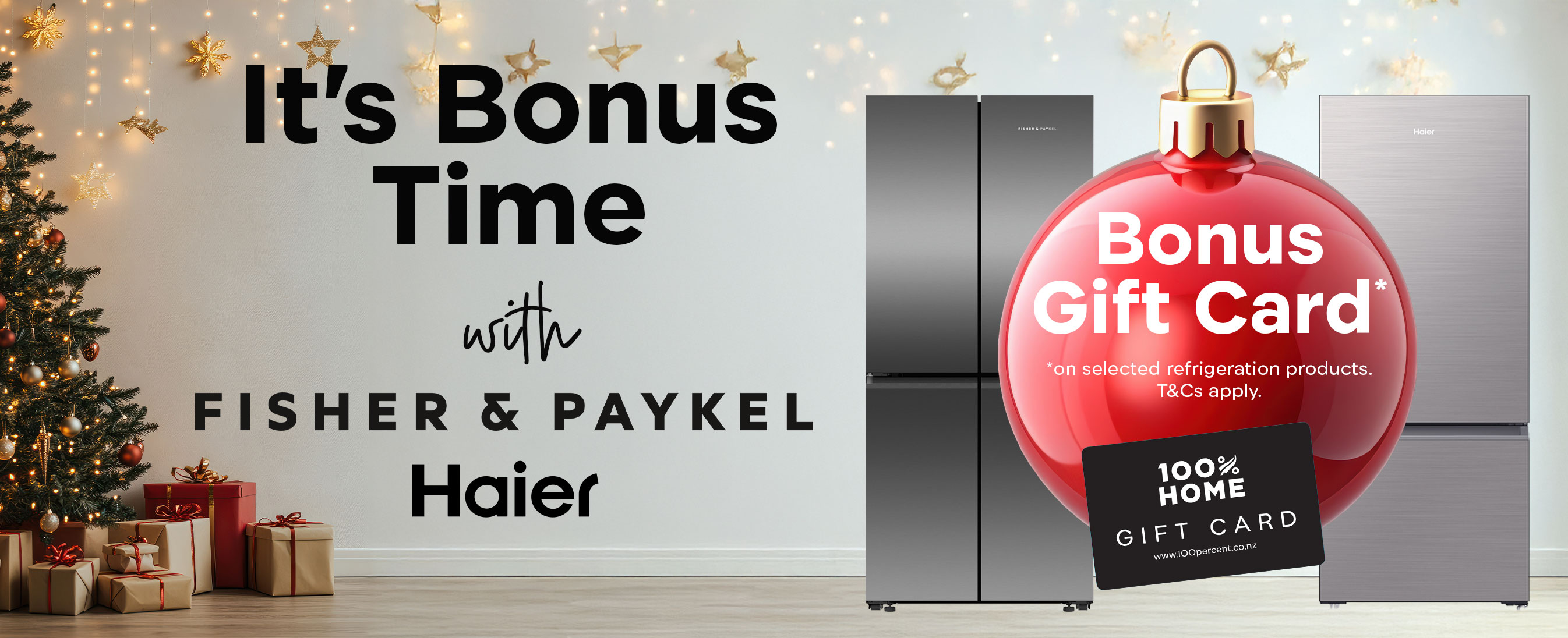 Fisher & Paykel Haier Its Bonus Time