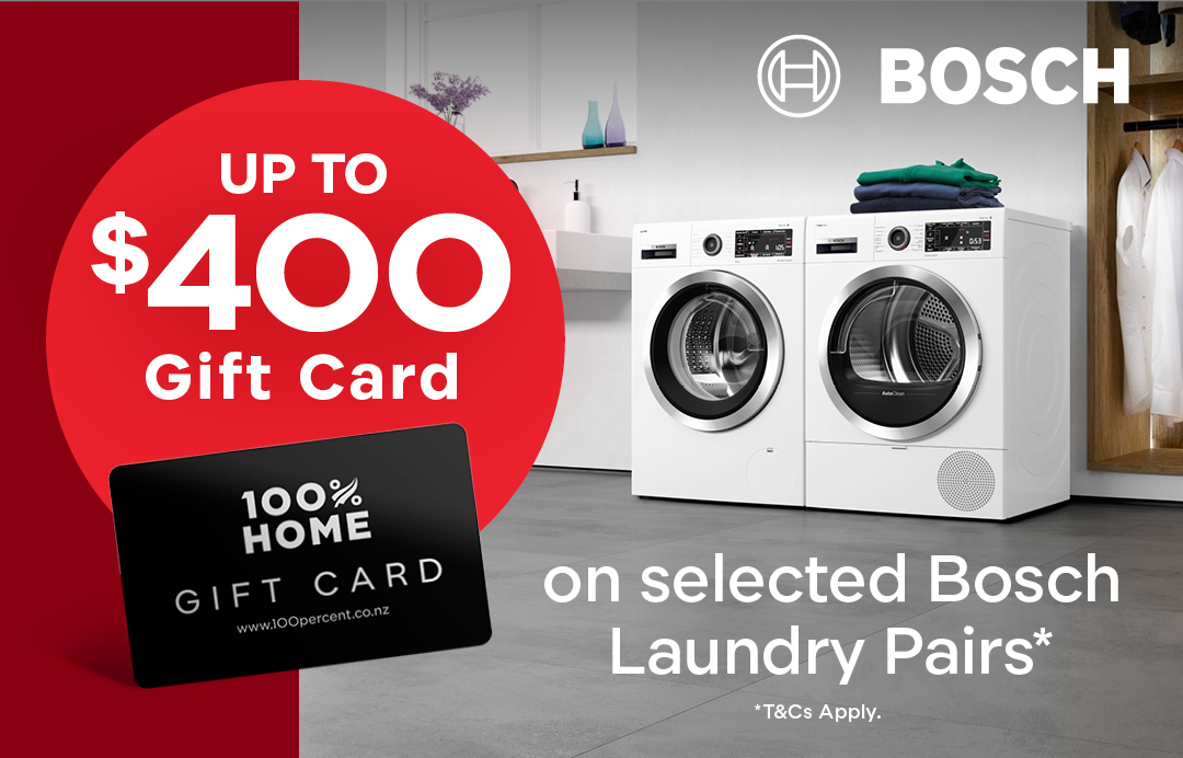 Bosch Laundry Pairs 100pc Gift Card July 2024