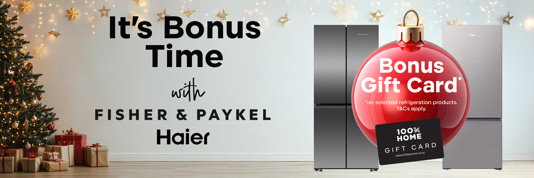 Fisher & Paykel Haier Its Bonus Time